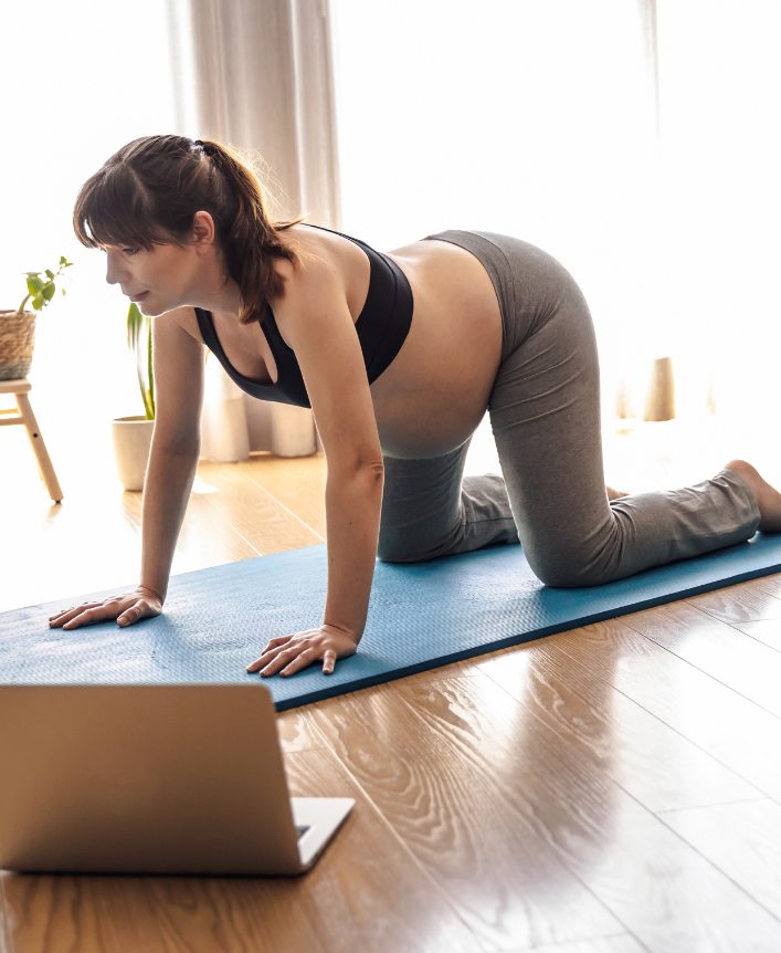 pilates y yoga para embarazadas
